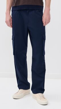 PAUL SMITH Pants Mens Size 33 Blue Cargo Trouser Nylon Blend BELLOW $325